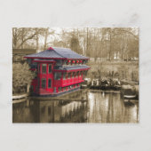 Japanse boot briefkaart (Voorkant)