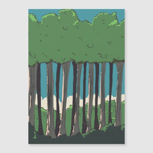 Japanse bosbomen (Voorkant)