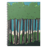 Japanse bosbomen notitieboek (Voorkant)