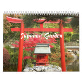 Japanse botanische tuin fotografisch kalender (Hoes)
