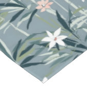 Japanse botanische zen bloemen patroon tafelkleed (Gekanteld)