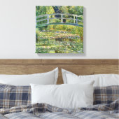 Japanse Bridge Claude Monet Fine Art Canvas Afdruk (Insitu (Slaapkamer))