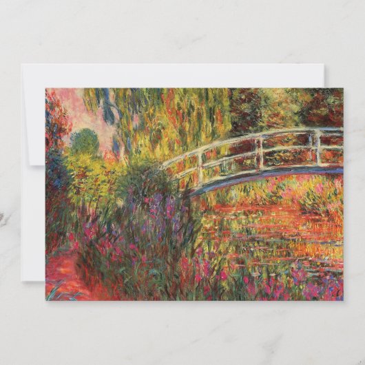 Japanse brug | Claude Monet (Voorkant)