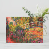 Japanse brug | Claude Monet (Staand voorkant)