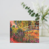 Japanse brug | Claude Monet Briefkaart (Staand voorkant)