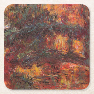 Japanse brug - Claude Monet - c1920 Kartonnen Onderzetters