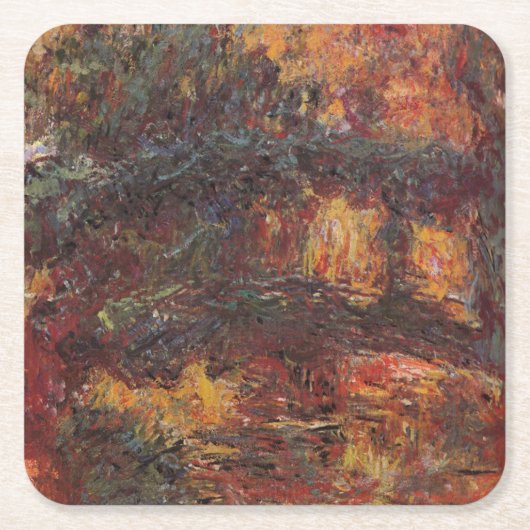 Japanse brug - Claude Monet - c1920 Kartonnen Onderzetters (Voorkant)