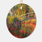 Japanse brug | Claude Monet Keramisch Ornament (Links)