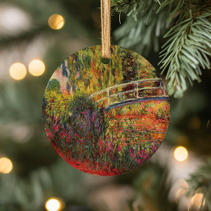 Japanse brug   Claude Monet Keramisch Ornament