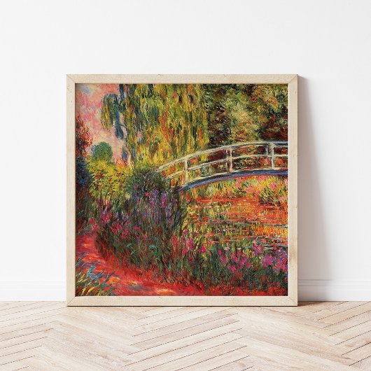 Japanse brug | Claude Monet Poster