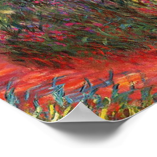 Japanse brug | Claude Monet Poster (Hoek)