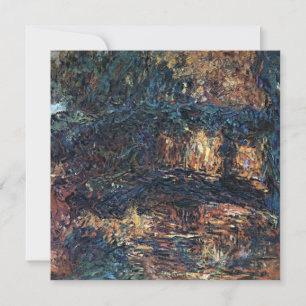 Japanse Brug door Claude Monet, Vintage Fine Art