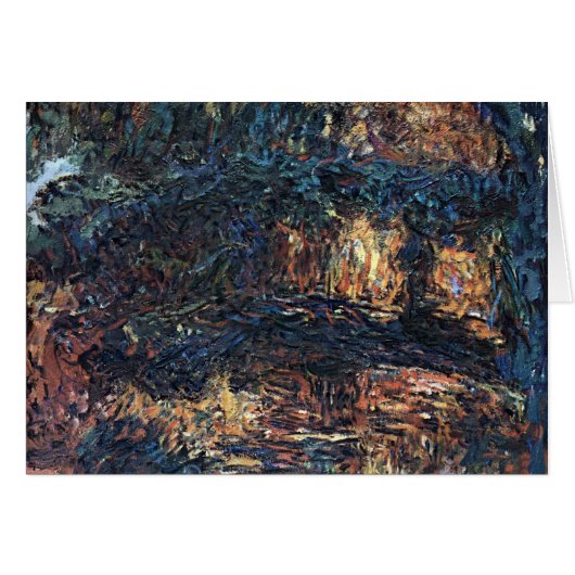 Japanse Brug door Claude Monet, Vintage Fine Art (Voorkant Horizontaal)