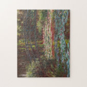Japanse brug en waterlilies ~ Claude Monet Legpuzzel (Verticaal)