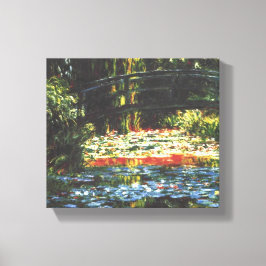  Japanse brug in Giverny Claude Monet Canvas Afdruk
