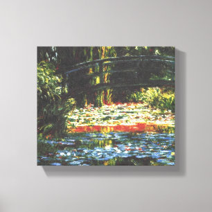  Japanse brug in Giverny Claude Monet Canvas Afdruk