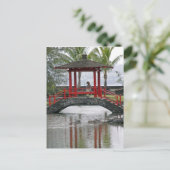Japanse brug in Hilo, Hawaii Briefkaart (Staand voorkant)