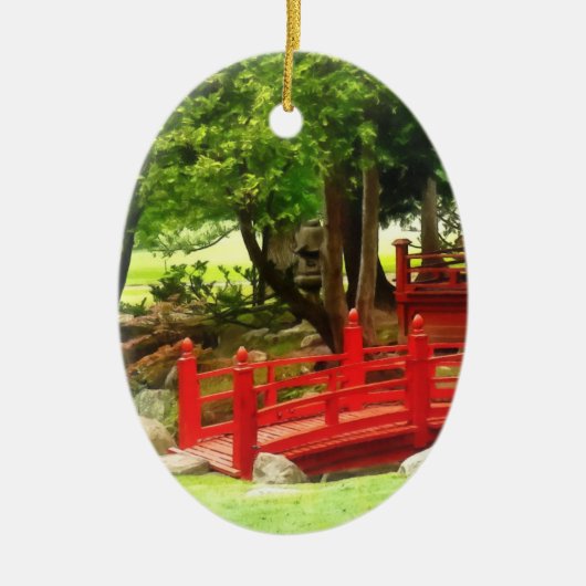 Japanse Brug Keramisch Ornament (Voorkant)