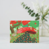 Japanse brug onder Briefkaart van Maple (Staand voorkant)