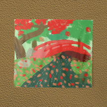 Japanse brug onder Maple