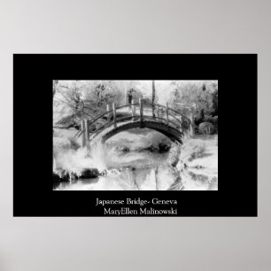 Japanse brug poster