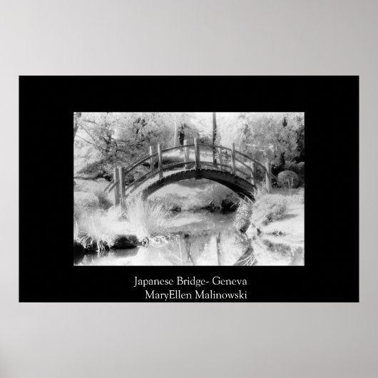 Japanse brug poster (Voorkant)