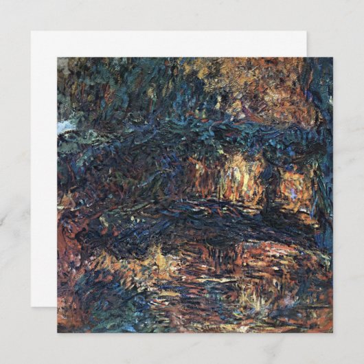 Japanse brug van Claude Monet,  Kunst (Voorkant / Achterkant)