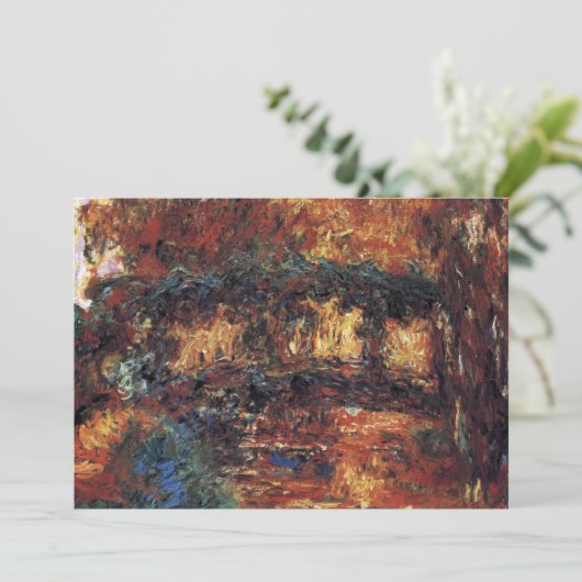Japanse brug van Claude Monet,  Kunst (Staand voorkant)