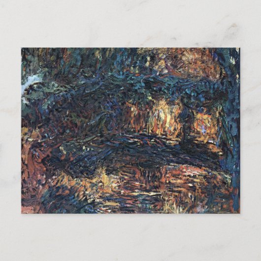 Japanse brug van Claude Monet, Kunst Briefkaart (Voorkant)