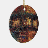 Japanse brug van Claude Monet,  Kunst Keramisch Ornament (Rechts)