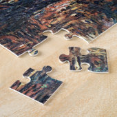 Japanse brug van Claude Monet, Kunst Legpuzzel (Zijkant)