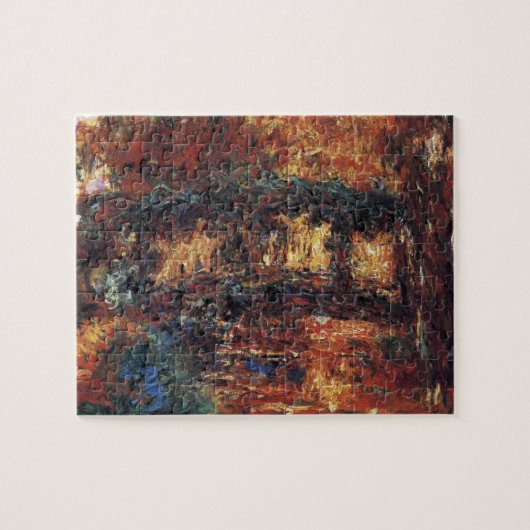 Japanse brug van Claude Monet,  Kunst Legpuzzel (Horizontaal)