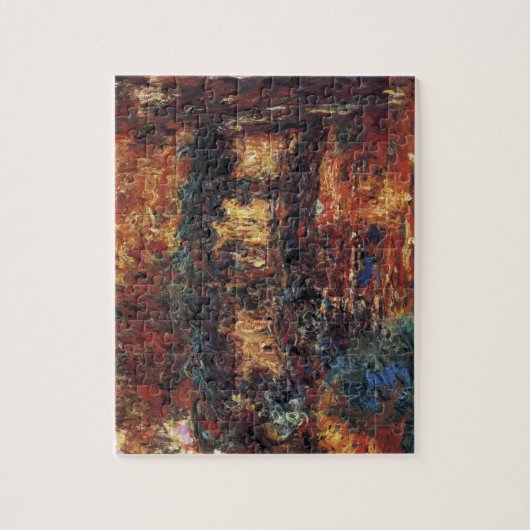 Japanse brug van Claude Monet,  Kunst Legpuzzel (Verticaal)