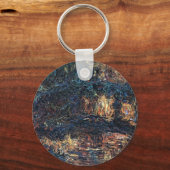 Japanse brug van Claude Monet, Kunst Sleutelhanger (Voorkant)