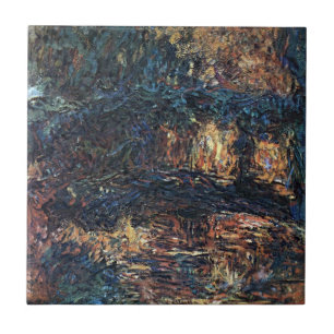 Japanse brug van Claude Monet,  Kunst Tegeltje