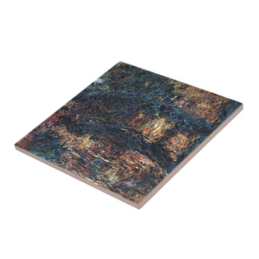 Japanse brug van Claude Monet,  Kunst Tegeltje (Zijkant)