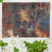 Japanse brug van Claude Monet, Kunst Theedoek (Gevouwen)