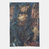 Japanse brug van Claude Monet,  Kunst Theedoek (Verticaal)