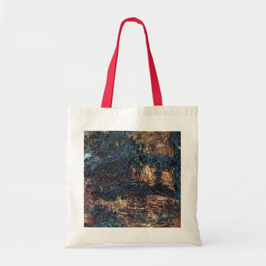 Japanse brug van Claude Monet, Kunst Tote Bag (Voorkant)