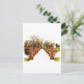 Japanse Brug van Huntsville, Alabama Briefkaart (Staand voorkant)