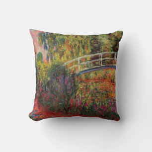 Japanse Brug Water Lily Pond Monet Fine Art Kussen