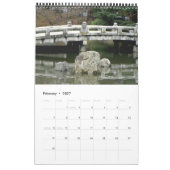 Japanse bruggen kalender (Feb 2027)