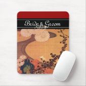 Japanse bruiloft chrysanten door een stroom muismat (Met muis)