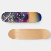 Japanse Bushido krijger Persoonlijk Skateboard (Horizontaal)