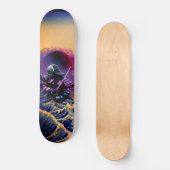Japanse Bushido krijger Persoonlijk Skateboard (Voorkant)