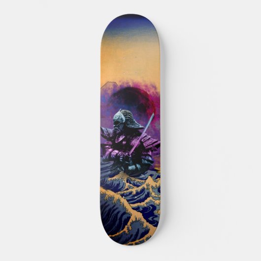 Japanse Bushido krijger Persoonlijk Skateboard (Voorkant)