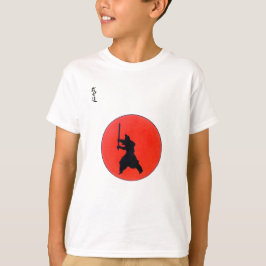 Japanse bushido-weg van de aanvoerder t-shirt