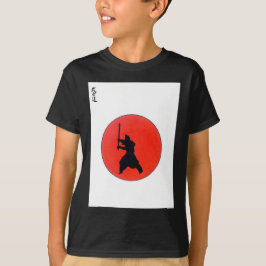 Japanse bushido-weg van de aanvoerder t-shirt