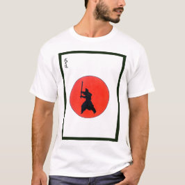 Japanse bushido-weg van de aanvoerder t-shirt