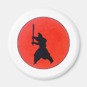 Japanse Bushido-weg van de Warrior Magnet (Voorkant)